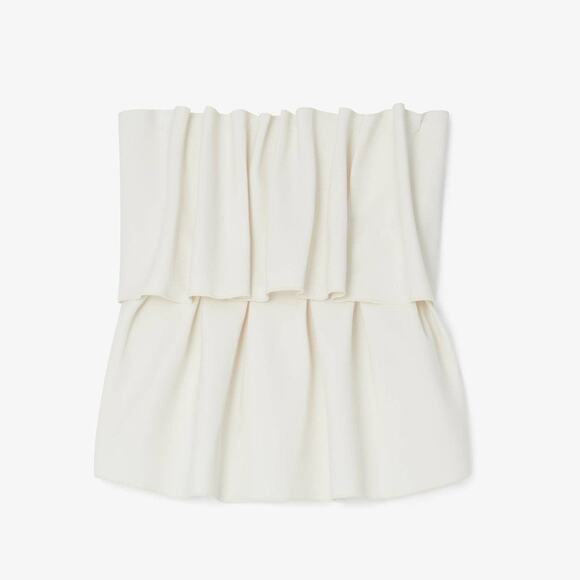 House Of Dagmar Sculpted Tube Top Ivory - 36/S - Picture 6 of 6